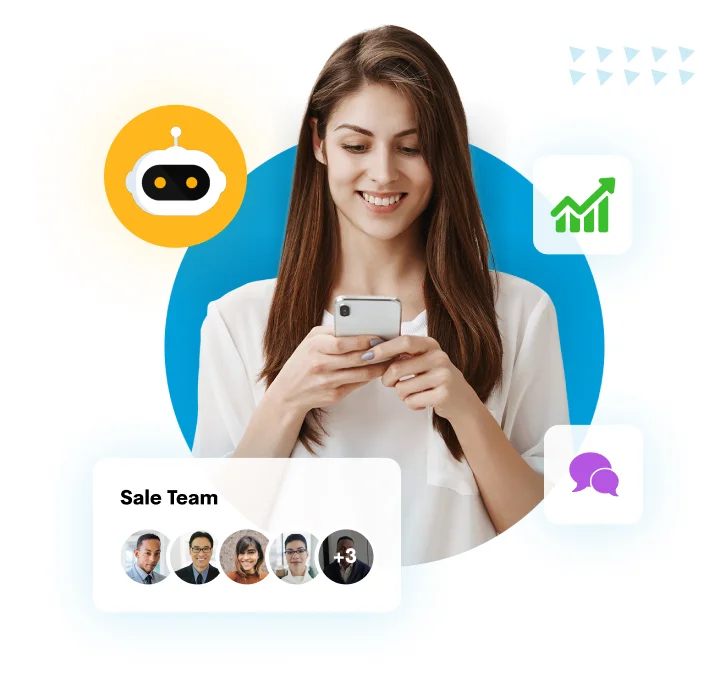 Stop wasting time on Lead Generation and Start doubling your sales team's productivity with Automated Chatbots
